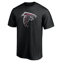 Men's  Black Atlanta Falcons Midnight Mascot T-Shirt