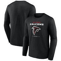 Men's Atlanta Falcons Team Lockup Long Sleeve T-Shirt