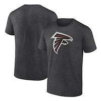 Men's  Charcoal Atlanta Falcons Primary Logo T-Shirt