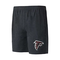 Men's Concepts Sport Black/Red Atlanta Falcons Meter Top & Shorts Sleep Set