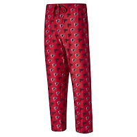 Pantalon en tricot rouge Record All Over de Concepts Sport pour hommes des Falcons d'Atlanta