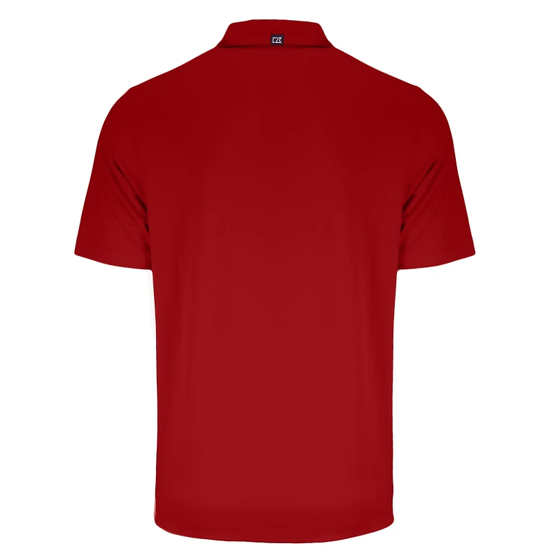 Men's Cutter & Buck Red Atlanta Falcons Throwback Big Tall Forge Eco Stretch Recycled Polo