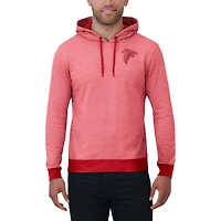 Sweat à capuche en tricot ton sur pour homme de la collection Darius Rucker Fanatics, rouge, Atlanta Falcons