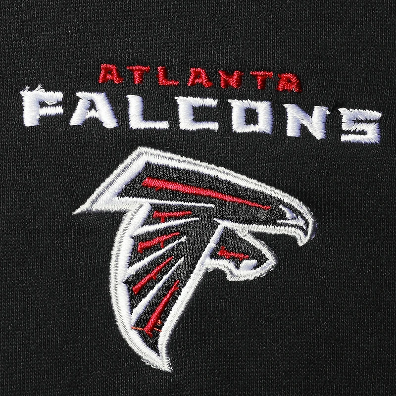 Men's Dunbrooke Black/Realtree Camo Atlanta Falcons Logo Ranger Pullover Hoodie