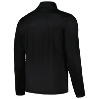 Men's Dunbrooke Black Atlanta Falcons All-Star Tech Quarter-Zip Top