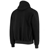 Men's Dunbrooke Black Atlanta Falcons Craftsman Thermal-Lined Full-Zip Hoodie