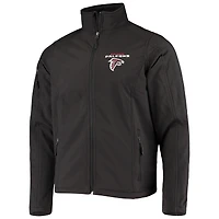 Blouson à fermeture éclair intégrale Dunbrooke Atlanta Falcons Sonoma pour hommes, noir