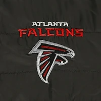 Men's Dunbrooke Heather Black Atlanta Falcons Explorer Tech Full-Zip Jacket