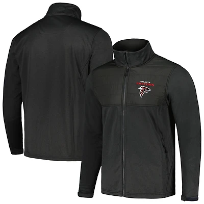Veste Dunbrooke Heather Black Atlanta Falcons Explorer Tech Full-Zip pour homme