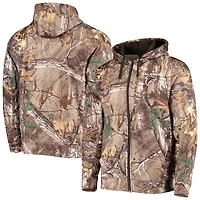 Men's Dunbrooke Realtree Camo Atlanta Falcons Trophy Tech Fleece Full-Zip Hoodie