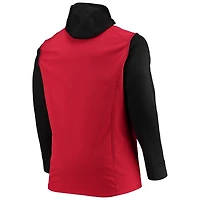 Veste à capuche zippée intégrale rouge Dunbrooke pour hommes Atlanta Falcons Tailles Big & Tall Alpha