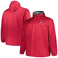 Men's Dunbrooke Red Atlanta Falcons Big & Tall Legacy Stadium Full-Zip Jacket