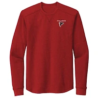Men's Dunbrooke Red Atlanta Falcons Cavalier Thermal Long Sleeve T-Shirt