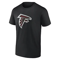 T-shirt noir avec nom et numéro d'icône des Falcons d'Atlanta Bijan Robinson Fanatics pour hommes