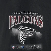 Men's Fanatics  Black Atlanta Falcons Back Logo Fleece Hoodie