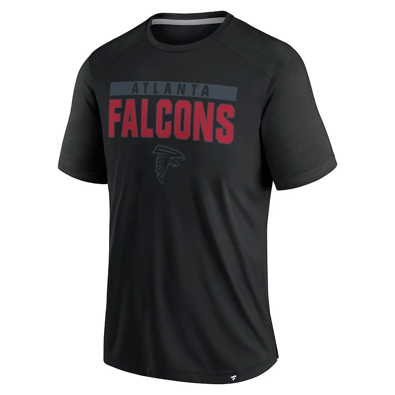 Men's Fanatics Black Atlanta Falcons Defender Blackout T-Shirt
