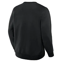 Sweat-shirt noir Fanatics pour homme, motif Legacy des Atlanta Falcons Direct Handoff