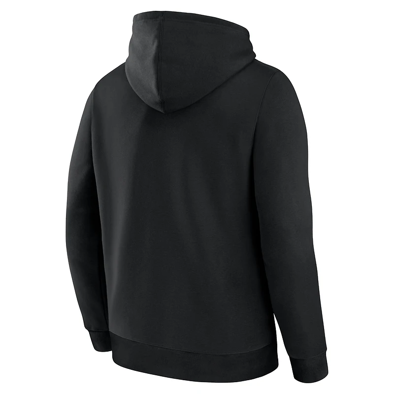 Men's Fanatics Black Atlanta Falcons Fumblerooski Legacy Pullover Hoodie