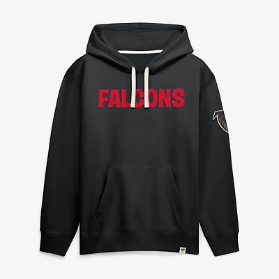 Sweat à capuche noir New Horizons Heritage des Falcons d'Atlanta pour homme