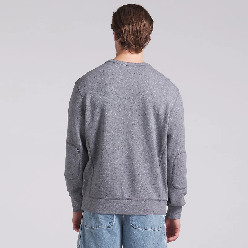 Sweat-shirt à capuche en tissu éponge boucle Fanatics Heather Grey pour homme des Falcons d'Atlanta