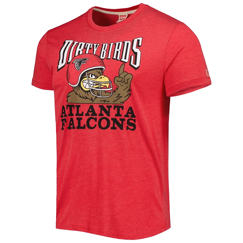 T-shirt tri-mélange Hyper Local Hommage Rouge des Falcons d'Atlanta pour hommes