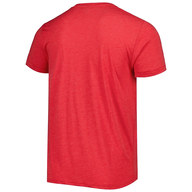 T-shirt tri-mélange Hyper Local Hommage Rouge des Falcons d'Atlanta pour hommes
