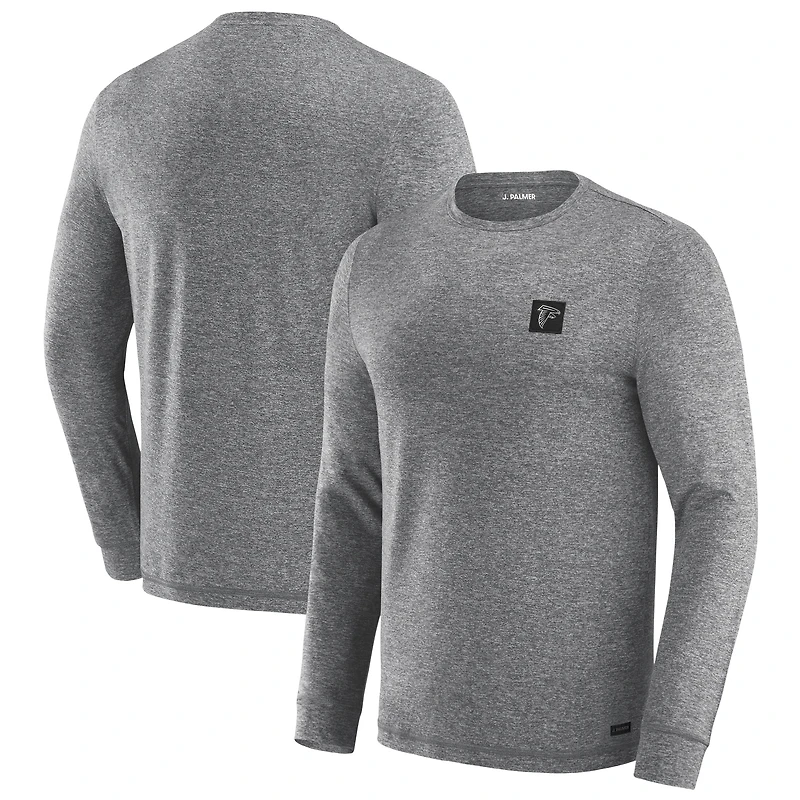 Men's J. Palmer Black Atlanta Falcons Four Down Long Sleeve T-Shirt