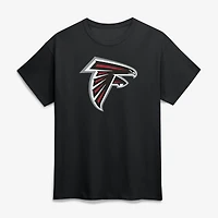 T-shirt noir à logo principal des Falcons d'Atlanta pour homme