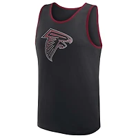 Men's Logo Athletic Black Atlanta Falcons Unmatched Success Tank Top