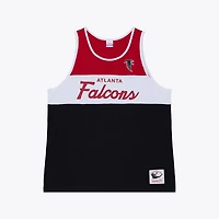 Men's Mitchell & Ness  Black/Red Atlanta Falcons Head Coach Tank Top