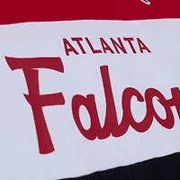Débardeur Mitchell & Ness noir et rouge pour homme, à l'effigie de l'entraîneur-chef des Falcons d'Atlanta