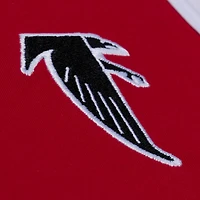 Débardeur Mitchell & Ness noir et rouge pour homme, à l'effigie de l'entraîneur-chef des Falcons d'Atlanta
