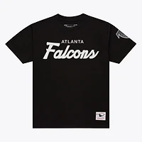 Men's Mitchell & Ness Black Atlanta Falcons Head Coach Classic T-Shirt