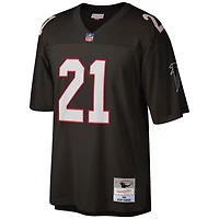 Maillot de réplique joueur retraité Mitchell & Ness Deion Sanders des Atlanta Falcons Big Tall 1992 noir pour hommes