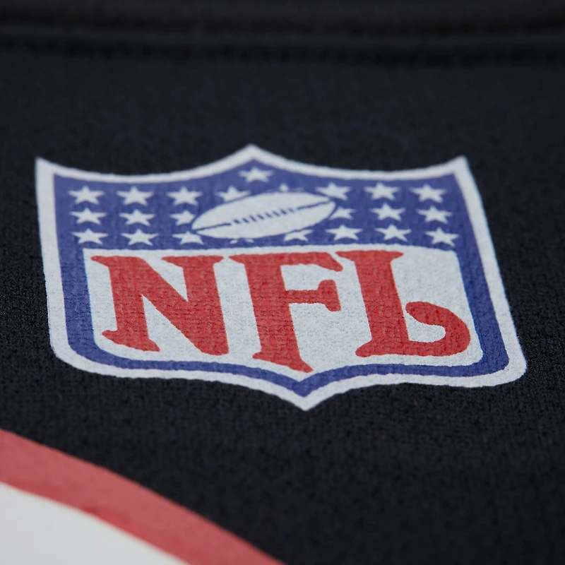 Maillot de hockey noir à la mode Mitchell & Ness Deion Sanders des Falcons d'Atlanta pour homme