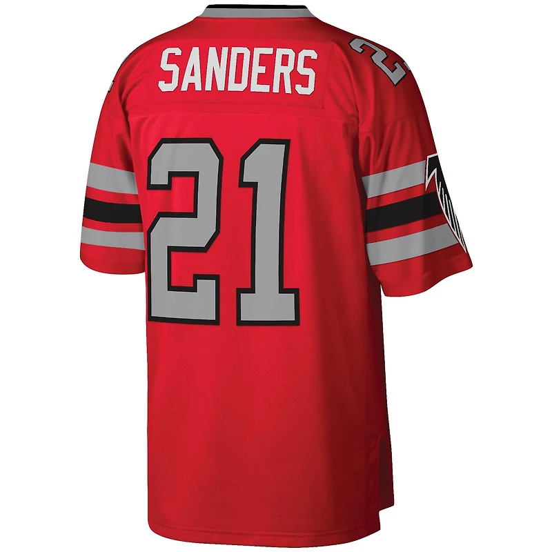 Men's Mitchell & Ness Deion Sanders Red Atlanta Falcons Legacy Replica Jersey