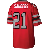 Men's Mitchell & Ness Deion Sanders Red Atlanta Falcons Legacy Replica Jersey