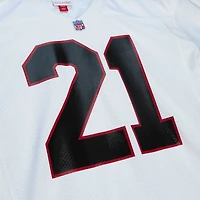 Men's Mitchell & Ness Deion Sanders White Atlanta Falcons 1991 Authentic Throwback Retired Player Jersey