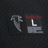 Men's Mitchell & Ness Michael Vick Black Atlanta Falcons Retired Player Name Number Mesh Top