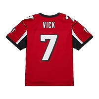 Men's Mitchell & Ness Michael Vick Red Atlanta Falcons 2003 Legacy Replica Jersey