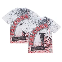 T-shirt blanc sublimé Atlanta Falcons Team Burst Mitchell & Ness pour homme