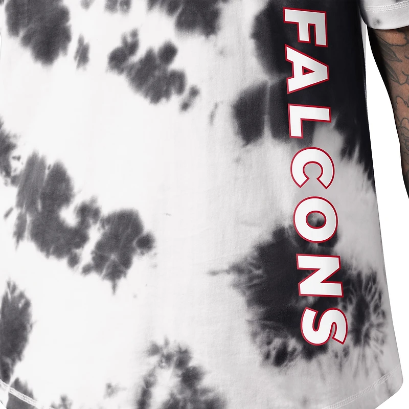 Men's MSX by Michael Strahan Black Atlanta Falcons Freestyle Tie-Dye T-Shirt