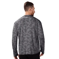 T-shirt à manches longues camouflage noir MSX by Michael Strahan pour homme, motif Atlanta Falcons Performance