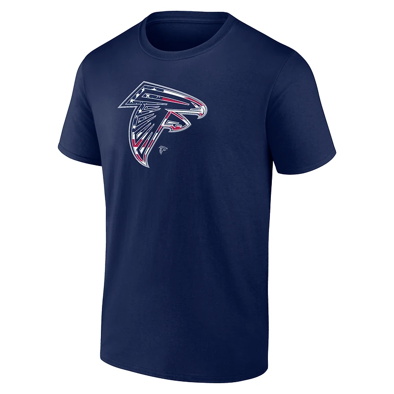 T-shirt Americana bleu marine pour homme des Falcons d'Atlanta