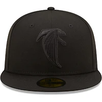 Casquette ajustée 59FIFTY noir sur pour homme avec logo alternatif Atlanta Falcons New Era