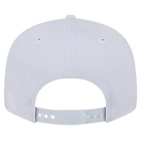 Casquette Snapback 9FIFTY Main Blanc sur Blanc des Atlanta Falcons New Era pour hommes