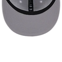 Casquette Snapback 9FIFTY Main Blanc sur Blanc des Atlanta Falcons New Era pour hommes
