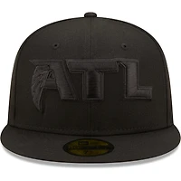 Casquette ajustée 59FIFTY noir sur pour homme des Atlanta Falcons New Era