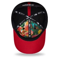 Casquette ajustable New Era noire et rouge Atlanta Falcons 2026 NFL Draft 9FORTY M-Crown pour homme