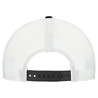 Men's New Era Black/White Atlanta Falcons Patch 19TWENTY Adjustable Hat